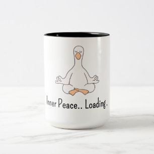 Süße Ente "Innere Ruhe wird geladen" Tasse – Lusti