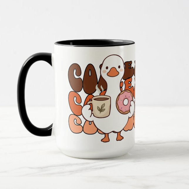 Süße Ente Kaffee oder Tee  Tasse (Links)