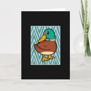 Süße Ente Karte