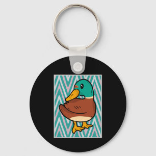 Süße Ente Schlüsselanhänger