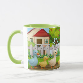 Süße Enten Designs Kinder Tasse