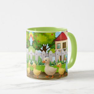 Süße Enten Designs Kinder Tasse