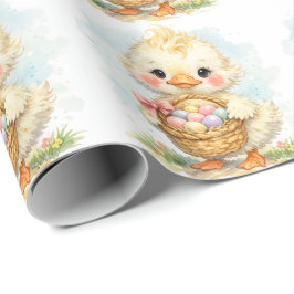 Süße Entlein-Oster-Ei-Party Geschenkpapier