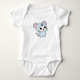 Süße entzückende kleine Maus Baby Strampler