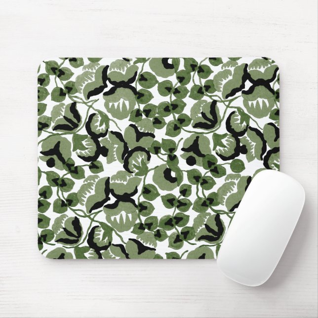 Süße Erbse (Olive) Fine Art Mousepad (Mit Mouse)
