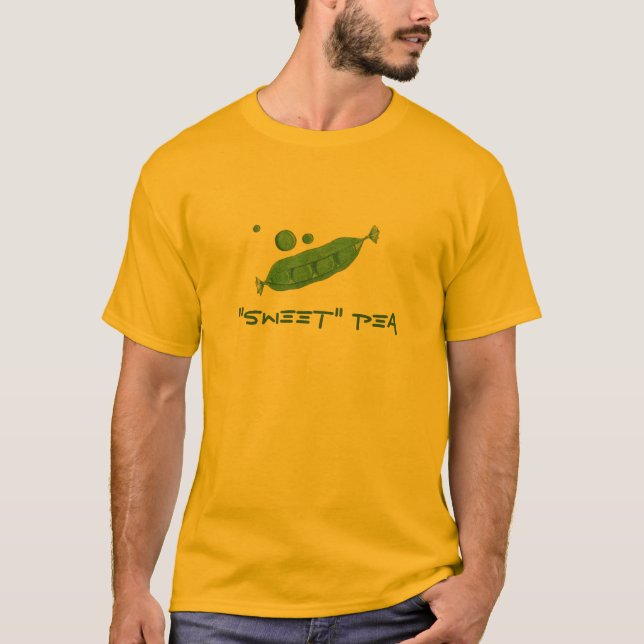 "Süße" Erbse T-Shirt (Vorderseite)