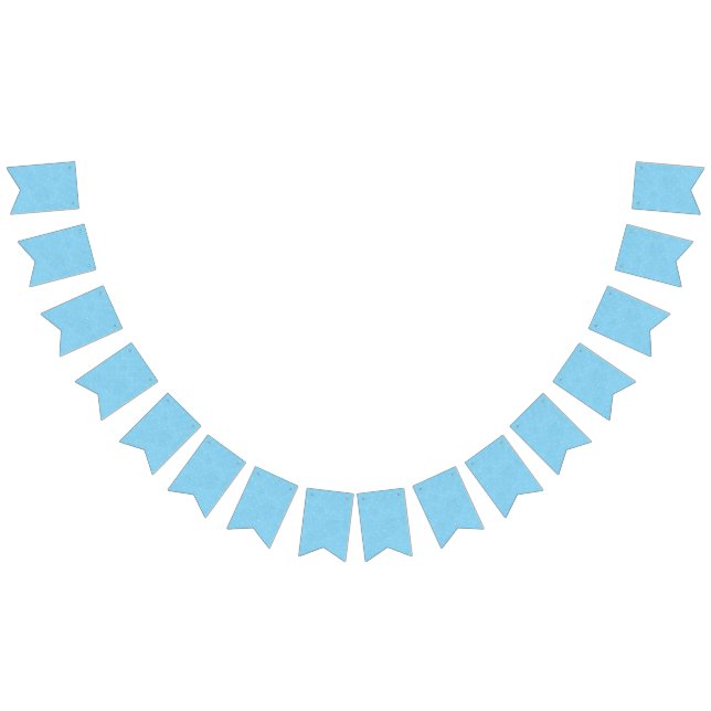 Süße Erbsen-Tee-Geburtstag - blauer Tupfen Wimpelkette (Alle)