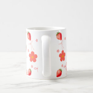 Süße Erdbeere Kaffeetasse