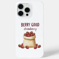 Süße Erdbeeren Gute Erdbeeren Pun iPhone Hülle