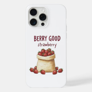 Süße Erdbeeren Gute Erdbeeren Pun iPhone Hülle