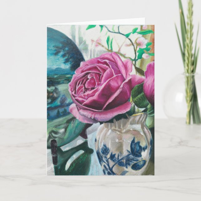 Süße Erinnerungen im Morgenlicht geatmet - Danke (Vorderseite)