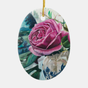 Süße Erinnerungen im Morgenlicht gebadet - Keramik Ornament