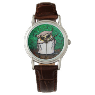 Süße Eule Armbanduhr