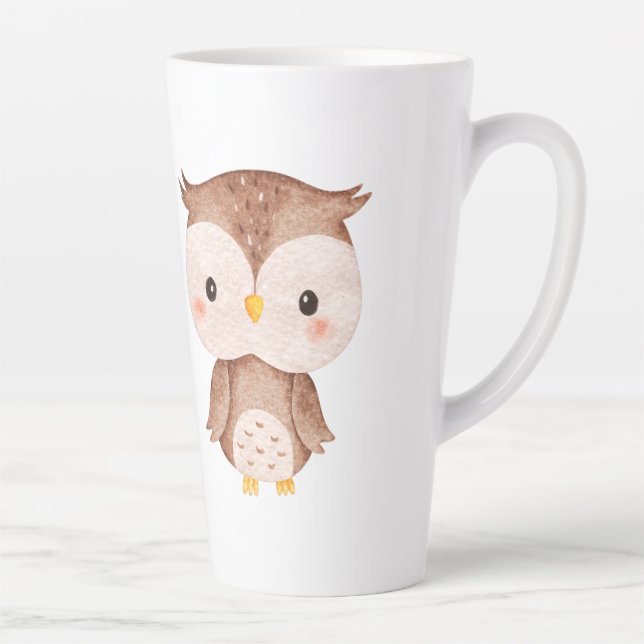 Süße Eule Milchtasse (Rechts)