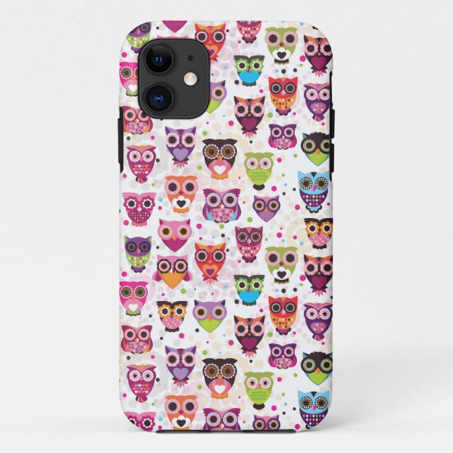 Süße Eulen-iPhone 5 Hülle (Rückseite)