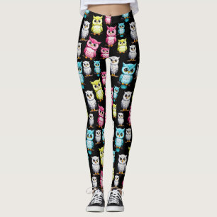 Süße Eulen-Vögel Design  Leggings