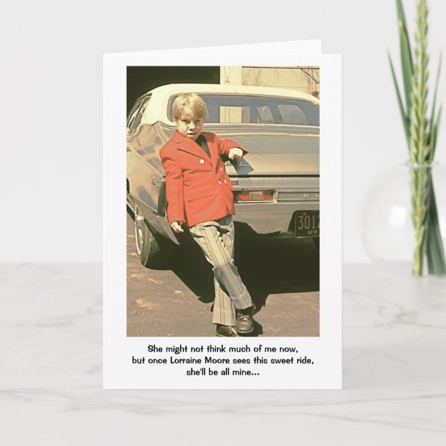 Süße Fahrt Karte (Vorderseite)