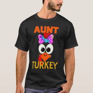 Süße Familie passend Tante Truthahn Tantchen Thank T-Shirt