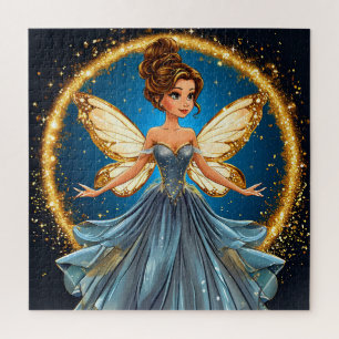 Süße Fantasy Fee Verzauberte Magische Geschenkidee Puzzle