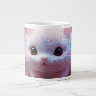Süße Fantasy-Kreatur-Tasse - Kawaii Magischer Haus Jumbo-Tasse