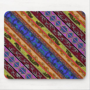 Süße farbenfrohe Handzeichnung Tasse Mousepad