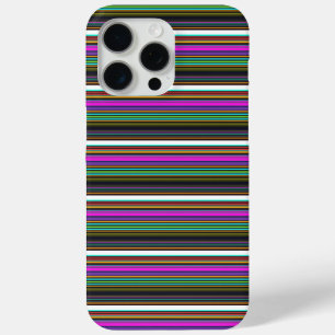 Süße farbenfrohe Neonstreifen Case-Mate iPhone Hülle
