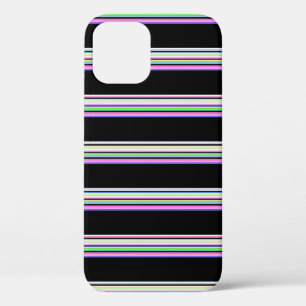 Süße farbenfrohe Neonstreifen Case-Mate iPhone Hülle
