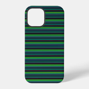 Süße farbenfrohe Neonstreifen iPhone 12 Pro Hülle