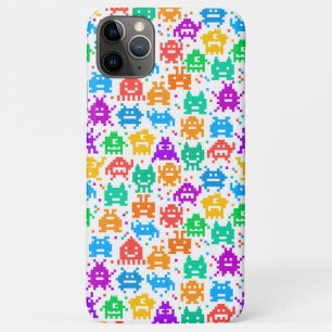 Süße farbenfrohe pixelige Monster Muster Case-Mate iPhone Hülle