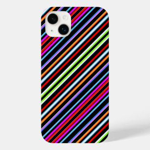 Süße farbenfrohe Streifen Case-Mate iPhone 14 Plus Hülle