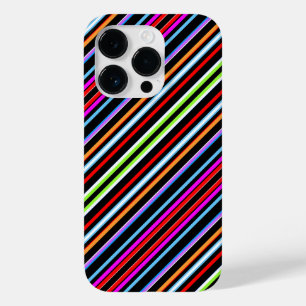 Süße farbenfrohe Streifen Case-Mate iPhone 14 Pro Hülle