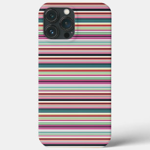 Süße farbenfrohe weiße Streifen Case-Mate iPhone Hülle
