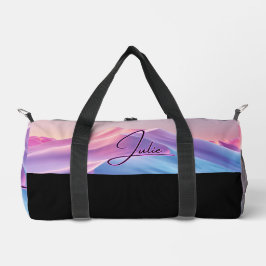 Süße Farbig Monogrammierte Duffle Bag