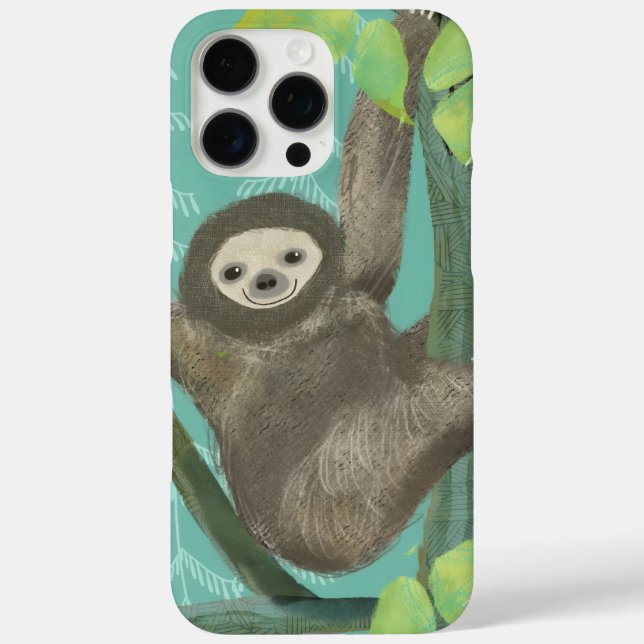 Süße Faultier iPhone-Hülle Case-Mate iPhone Hülle (Rückseite)