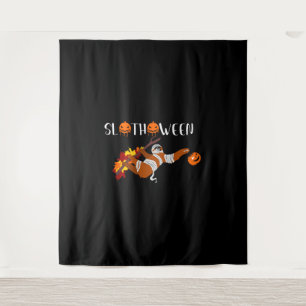 Süße Faultier Slothoween Halloween-Kostüm Wandteppich