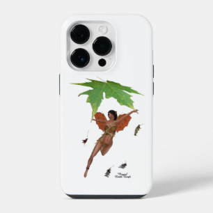 Süße Fee mit braunen Flügeln Handyhülle iPhone 14 Pro Hülle