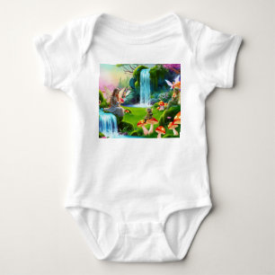 Süße Feen Baby Strampler