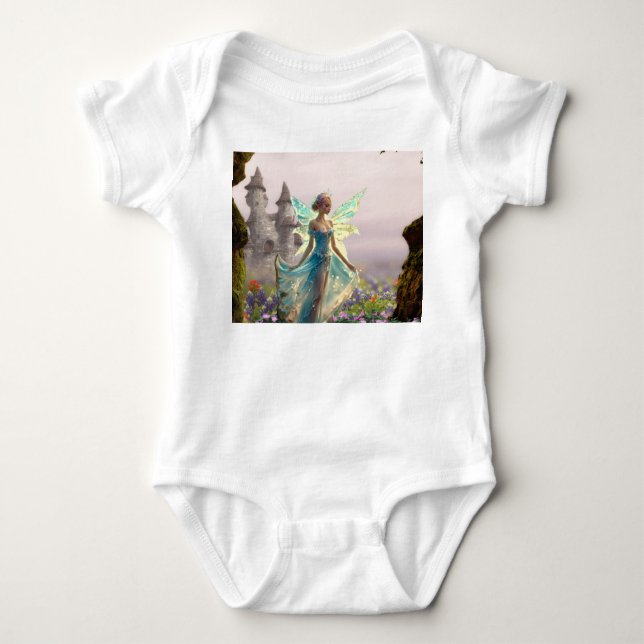 Süße Feen Baby Strampler (Vorderseite)