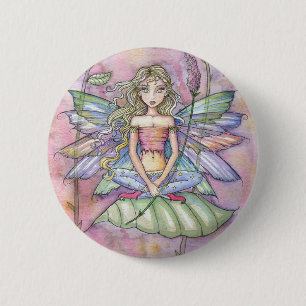 Süße Feen-Button-Nadel von Molly Harrison Button
