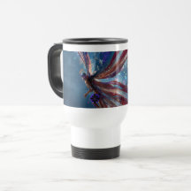Süße Feen-Tasse zum 4. Juli – Unabhängigkeitstag-M