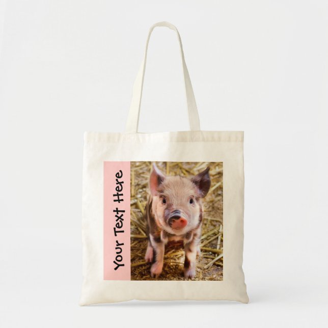 Süße Ferkel-Tasche Tragetasche (Vorne)