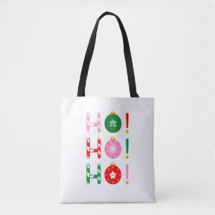 Süße festliche Ho Ho Ho Weihnachts-Tasche
