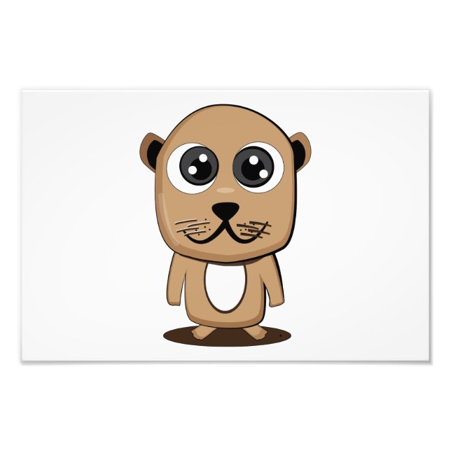 Süße Figur Fotodruck (Vorne)