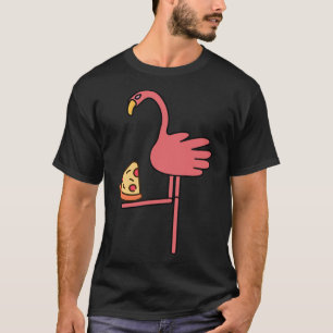 Süße Figur Kawaii Funny Pink Bird Cartoon Flam T-Shirt