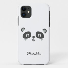 Süße Figur Panda Kinder personalisiert Case-Mate iPhone Hülle