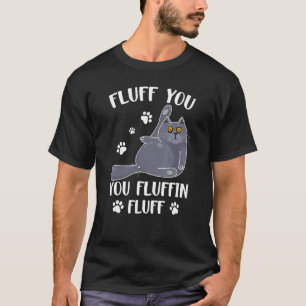 Süße Flauschigkeit für Katzenliebhaber M T-Shirt