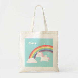 Süße Fliegende Einhorn Regenbogen Mädchen Personal Tragetasche