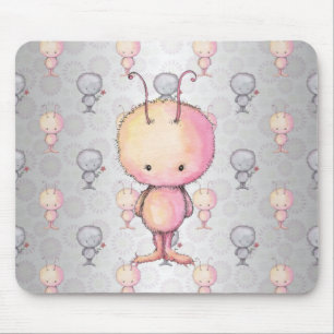 Süße Fluffige Monster Mousepad