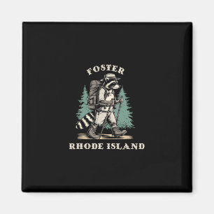 Süße Foster Rhode Island Wanderweg-Abenteuer-Ra Magnet