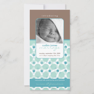 SÜSSE FOTO-GEBURTS-MITTEILUNGEN:: hallo Baby 1 Ankündigung